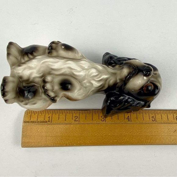 Vintage Cocker Spaniel Dog Figurine, Big Eyes, Begging, 5 inch Ceramic, Japan - Picture 7 of 7